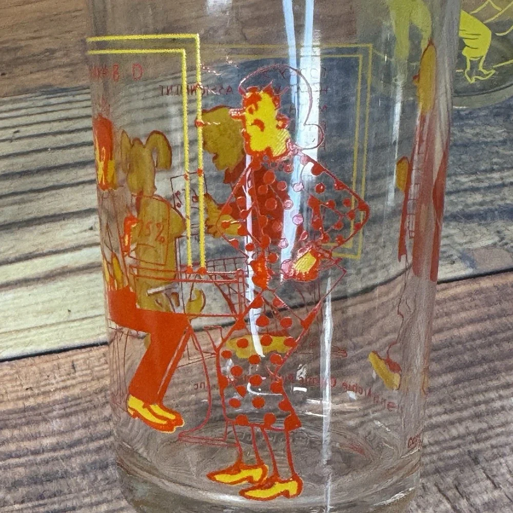 Vintage Welch's Jelly Jar Juice Glasses Howdy Doody 1950s Archie 1971 Set‎ Of 3